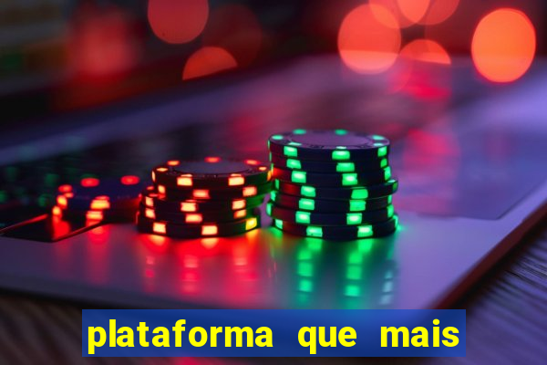 plataforma que mais paga no fortune tiger